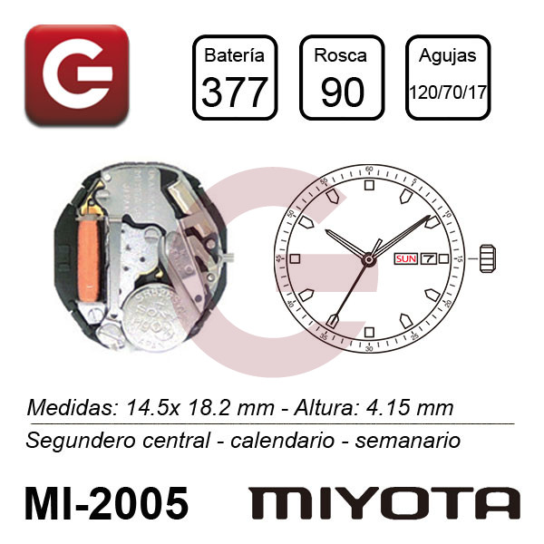 MIYOTA 2005 MIYOTA 2005