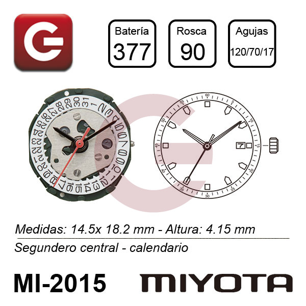 MIYOTA 2015 MIYOTA 2015