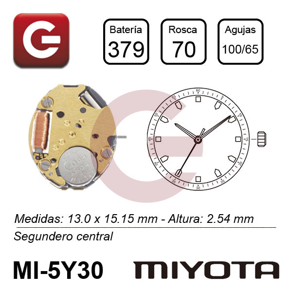 MIYOTA 5Y30 MIYOTA 5Y30
