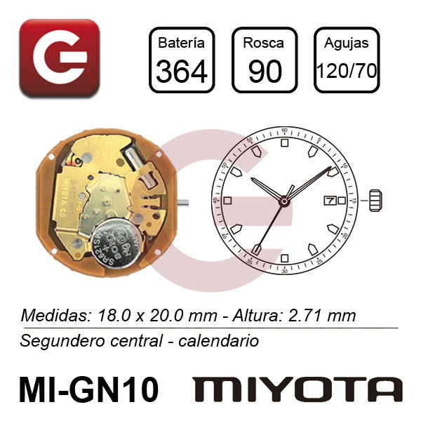 MIYOTA GN10 MIYOTA GN10