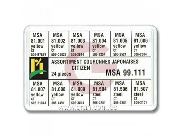 CORONAS JAPONESAS TIPO CITIZEN CORONAS JAPONESAS TIPO CITIZEN