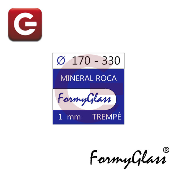 MINERAL PLANO 1.00 mm - DIÁMETROS Ø 170 - 330