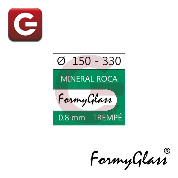 MINERAL PLANO 0,80  mm - DIÁMETROS Ø 150 - 330