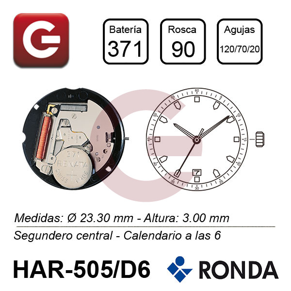 HARLEY 505/D6 HARLEY 505/D6