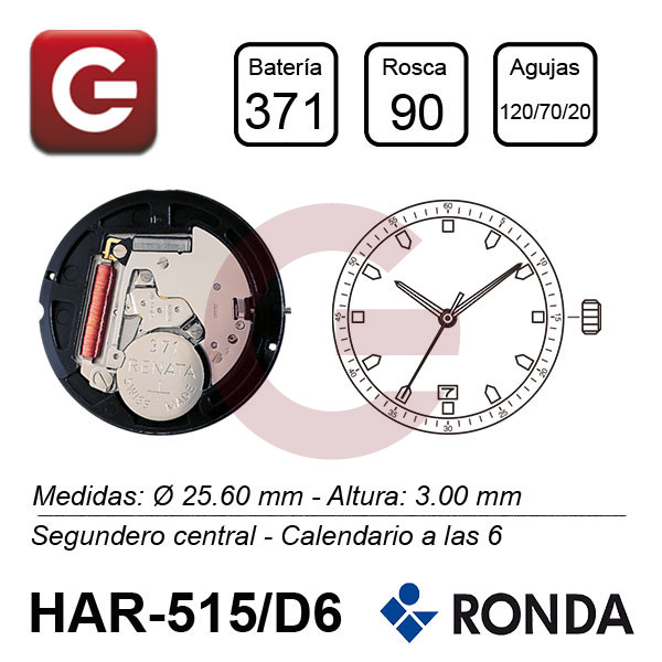 HARLEY 515/D6 HARLEY 515/D6