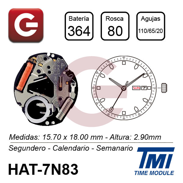 HATTORY 7N83 HATTORY 7N83