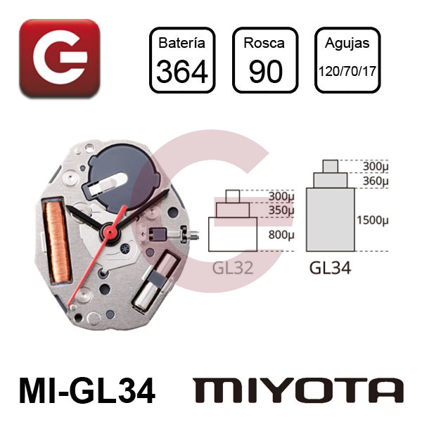 MIYOTA GL34 MIYOTA GL34