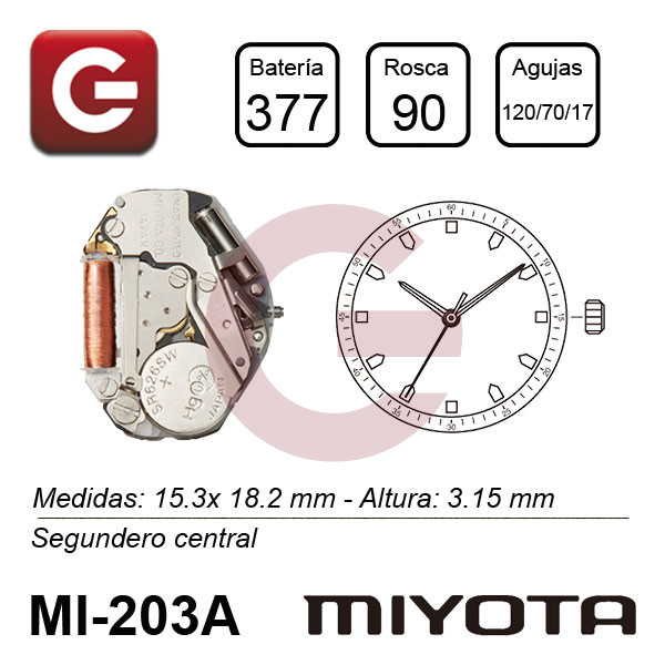 MIYOTA 203A MIYOTA 203A