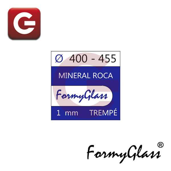MINERAL PLANO 1.00 mm - DIÁMETROS Ø 400 - 455 MINERAL PLANO 1.00 mm - DIÁMETROS Ø 400 - 455