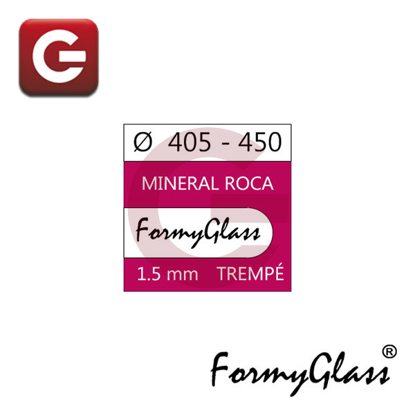 MINERAL PLANO 1,50 mm - DIÁMETROS Ø 405 - 450 MINERAL PLANO 1,50 mm - DIÁMETROS Ø 405 - 450