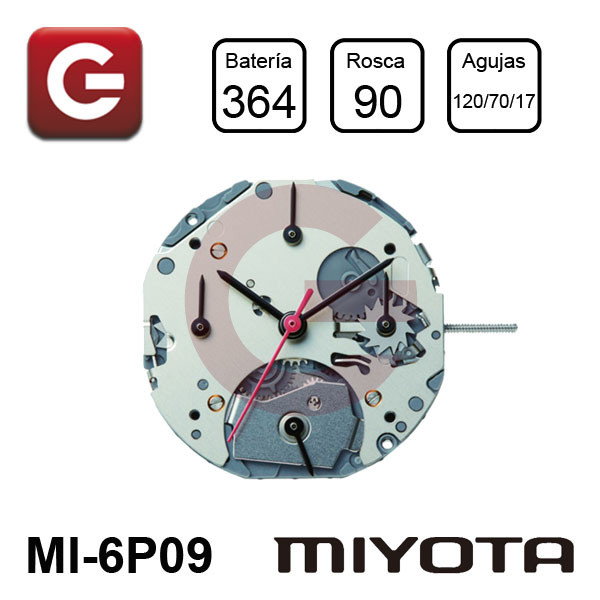 MIYOTA 6P09 MIYOTA 6P09