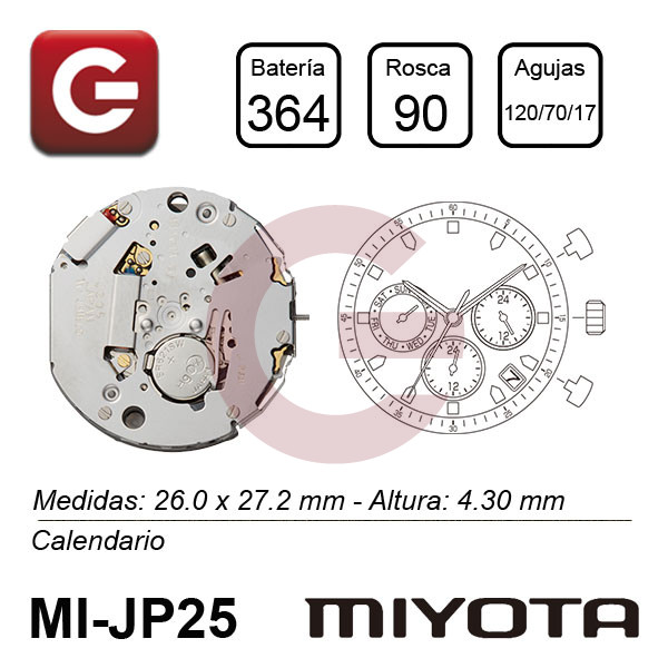 MIYOTA JP25