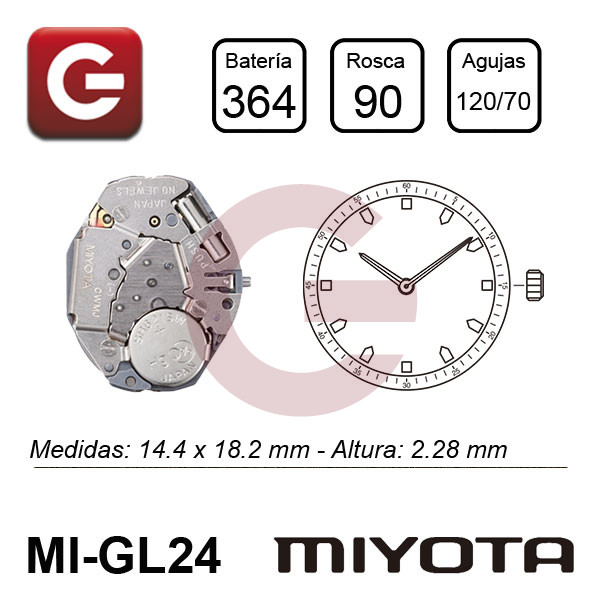 MIYOTA GL24 MIYOTA GL24