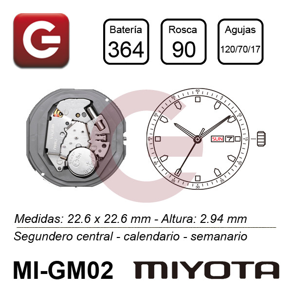 MIYOTA GM02