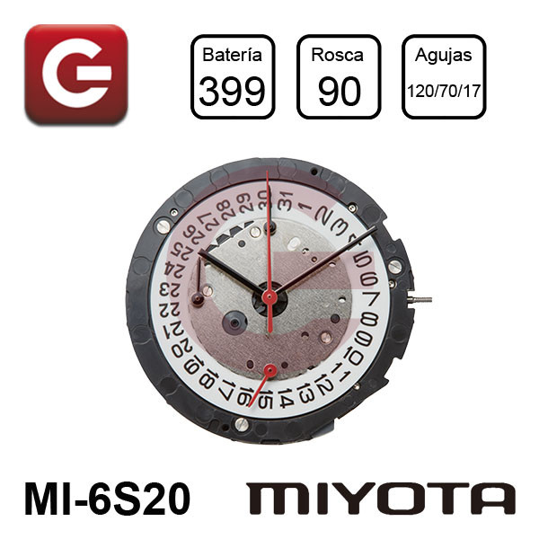 MIYOTA 6S20 MIYOTA 6S20
