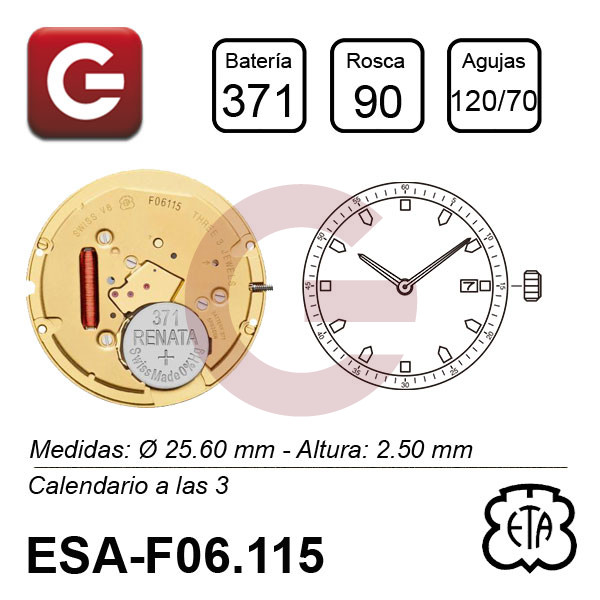 ESA F06.115 SIN SEGUNDERO ESA F06.115 SIN SEGUNDERO